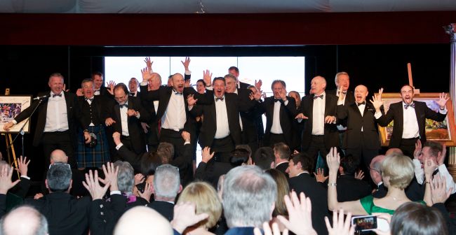 2015 Dinner Haka